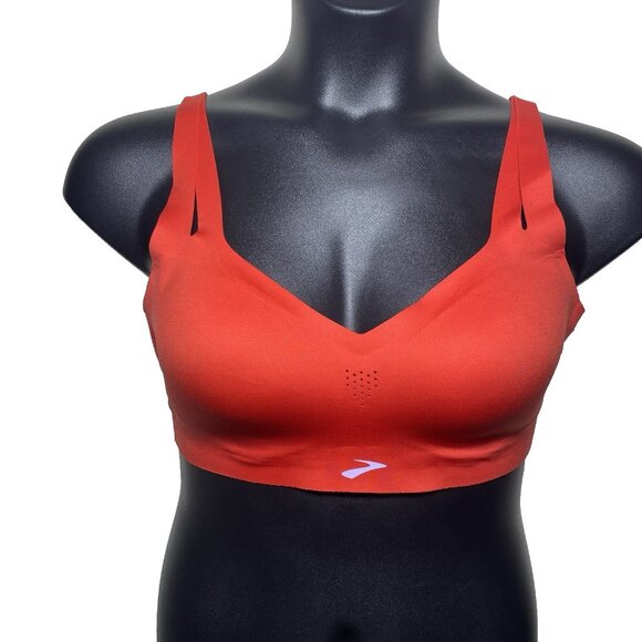 Brooks 38 A/B Dare Strappy Run Jamberry Chafe Free Sports Bra - Picture 1 of 11
